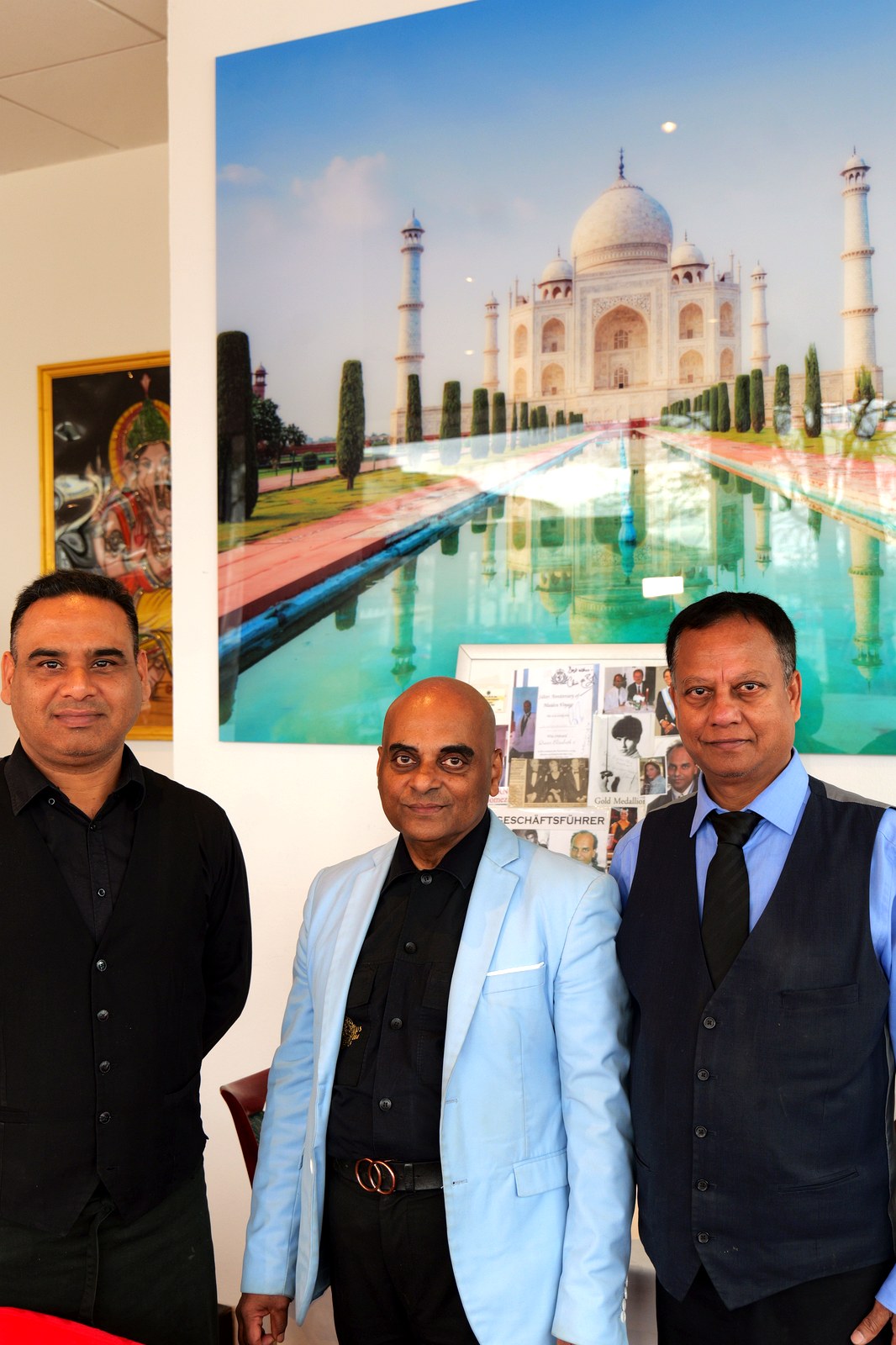 Das Team des Taj Mahal